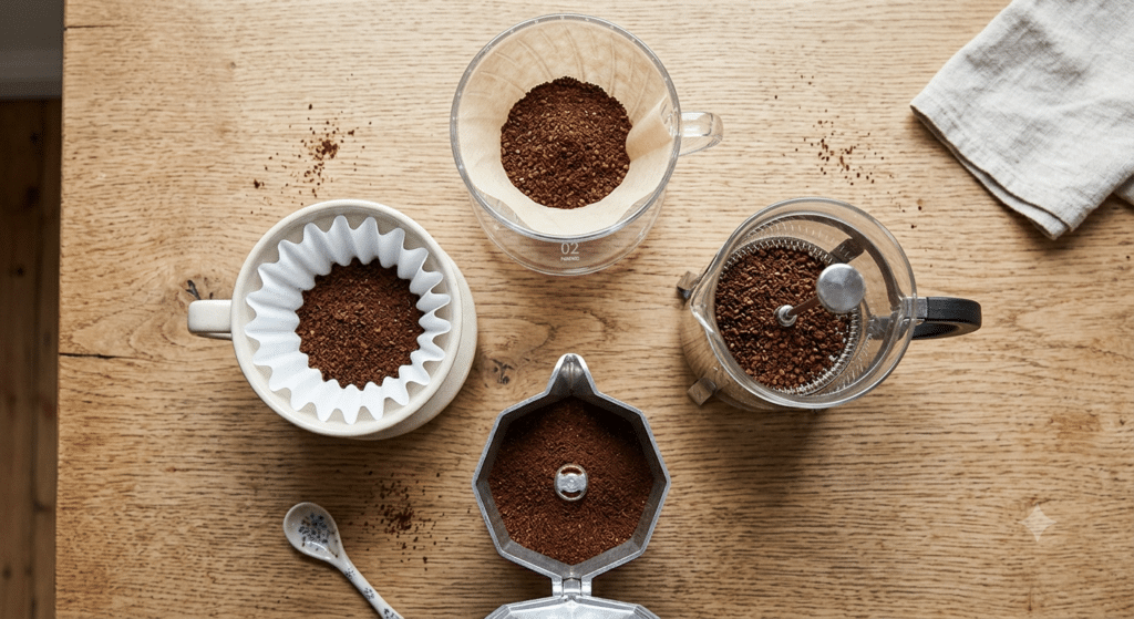 café dose 4 exemples