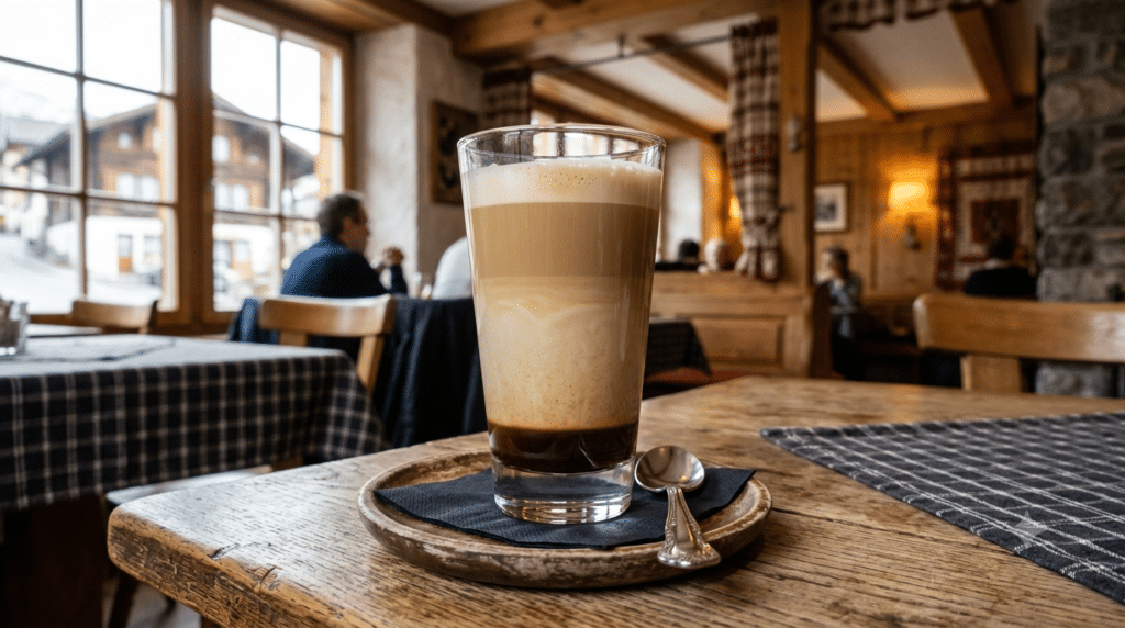 Café renversé sur table