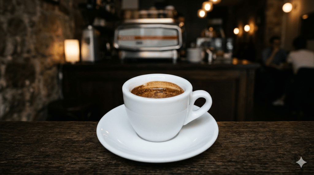 Ristretto recette tasse