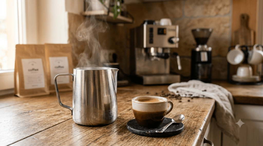 Café renversé à base de café espresso