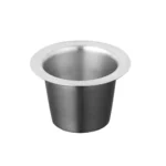 Nespresso dosettes de café en acier inoxydable capsules rechargeables 2