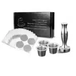 Nespresso dosettes de café en acier inoxydable capsules rechargeables 1