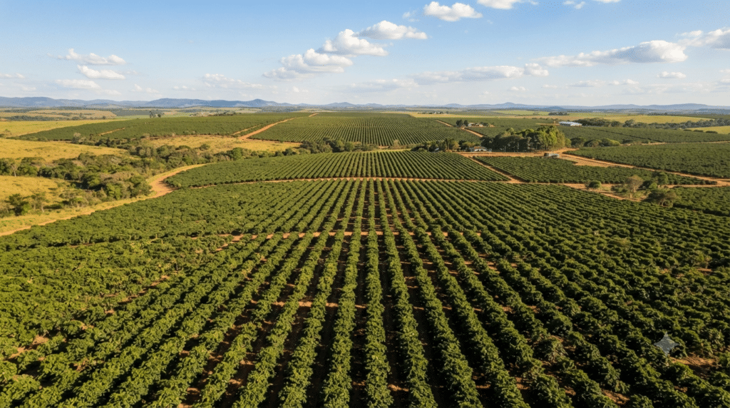 Plantation de café brésilienne