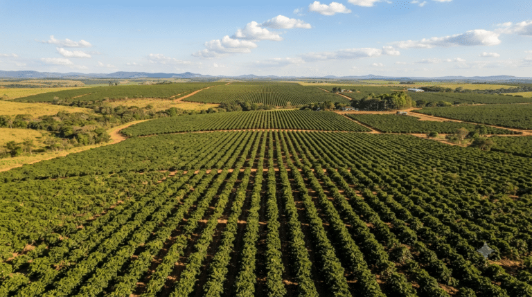Plantation de café brésilienne